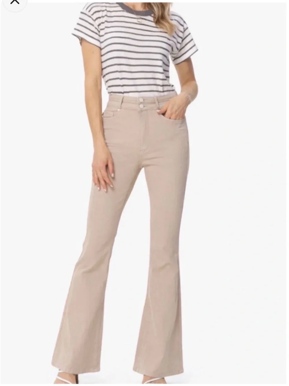 Judy Blue womens garment dyed double button Jeans size 13/31